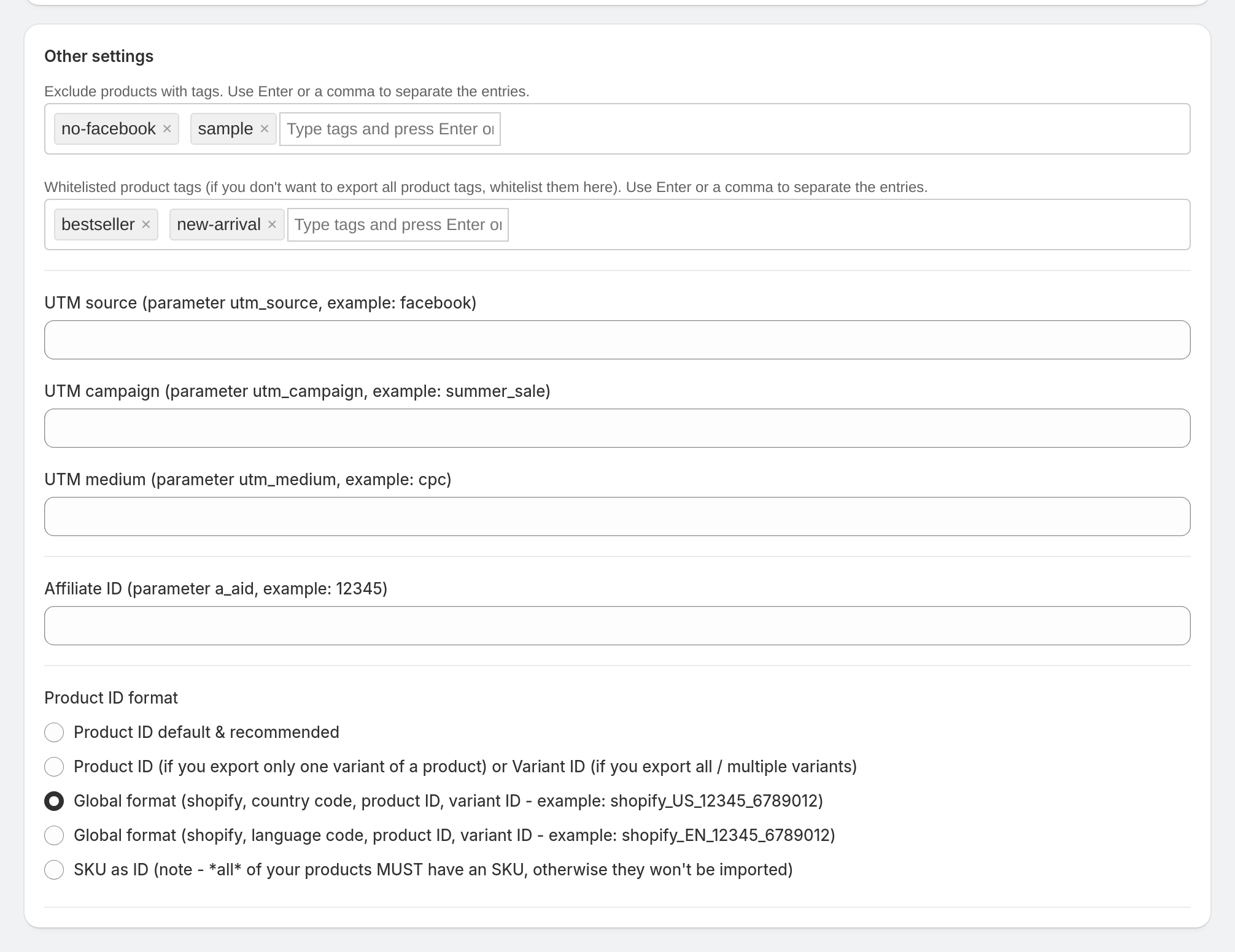 Save and check the price in your feed — #product_feed_submit highlighted